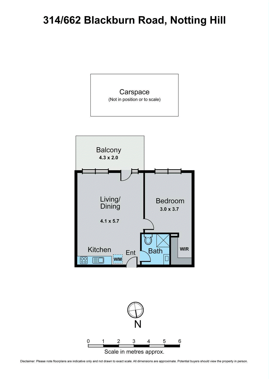314/662-678 Blackburn Road, Notting Hill VIC 3168 - Floorplan