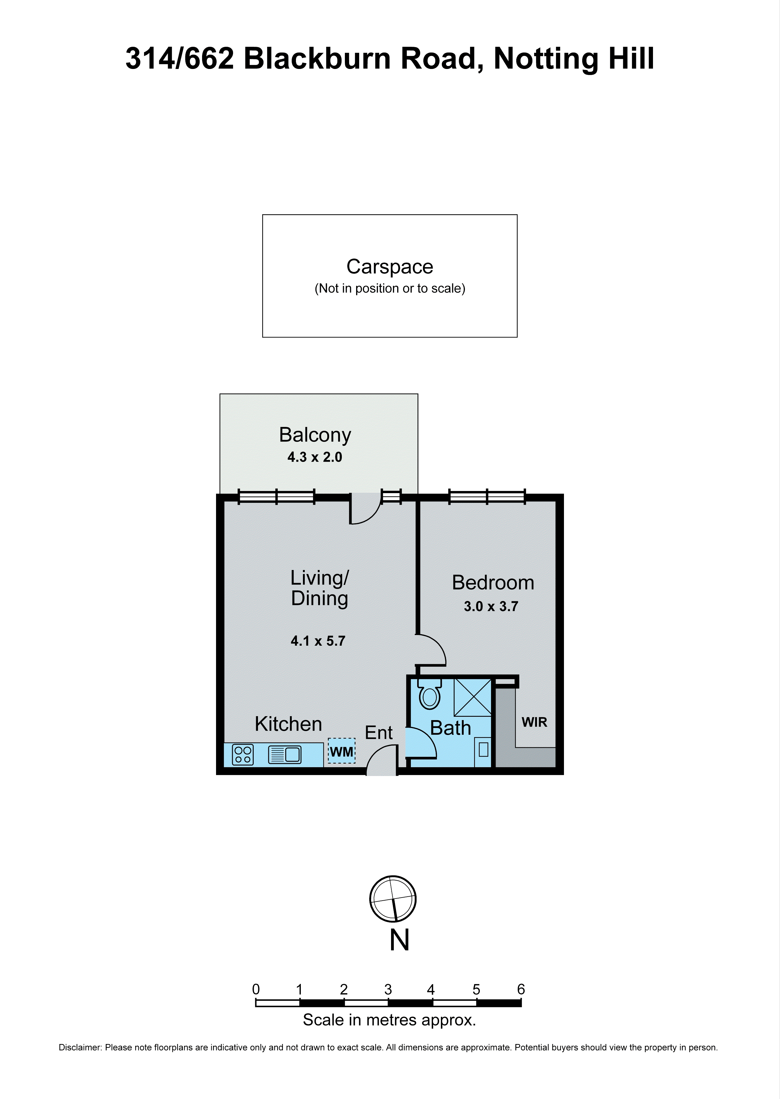 314/662-678 Blackburn Road, Notting Hill VIC 3168 - Floorplan