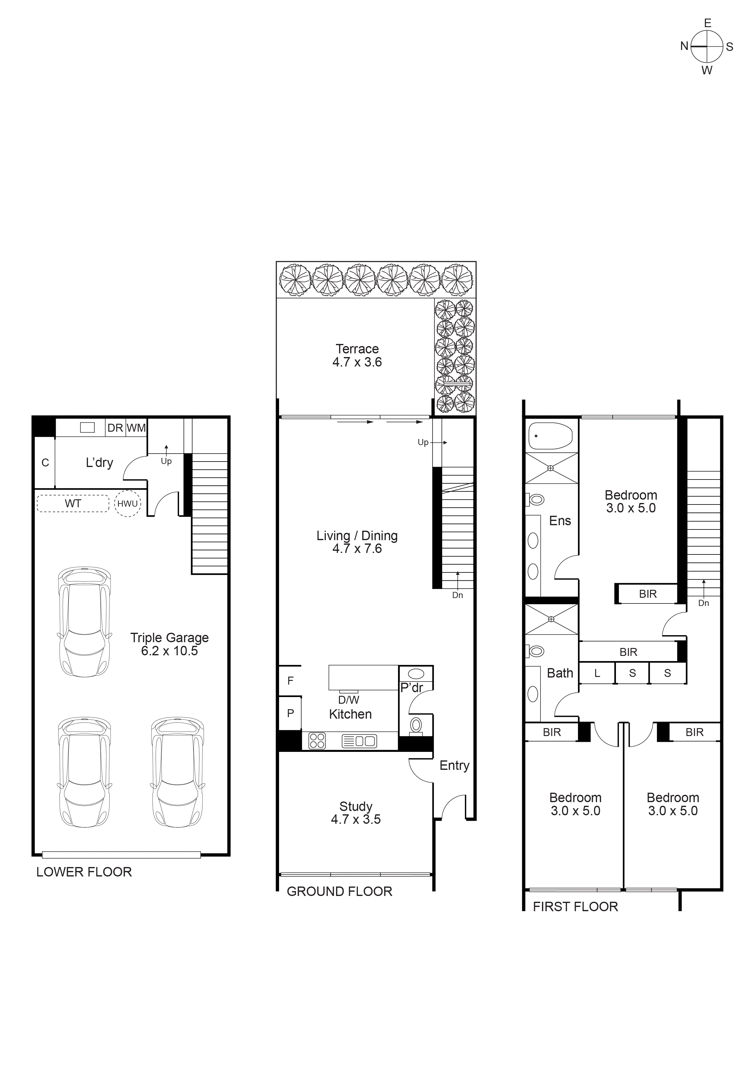 3/14A Gleniffer Avenue, Brighton East VIC 3187 - Floorplan