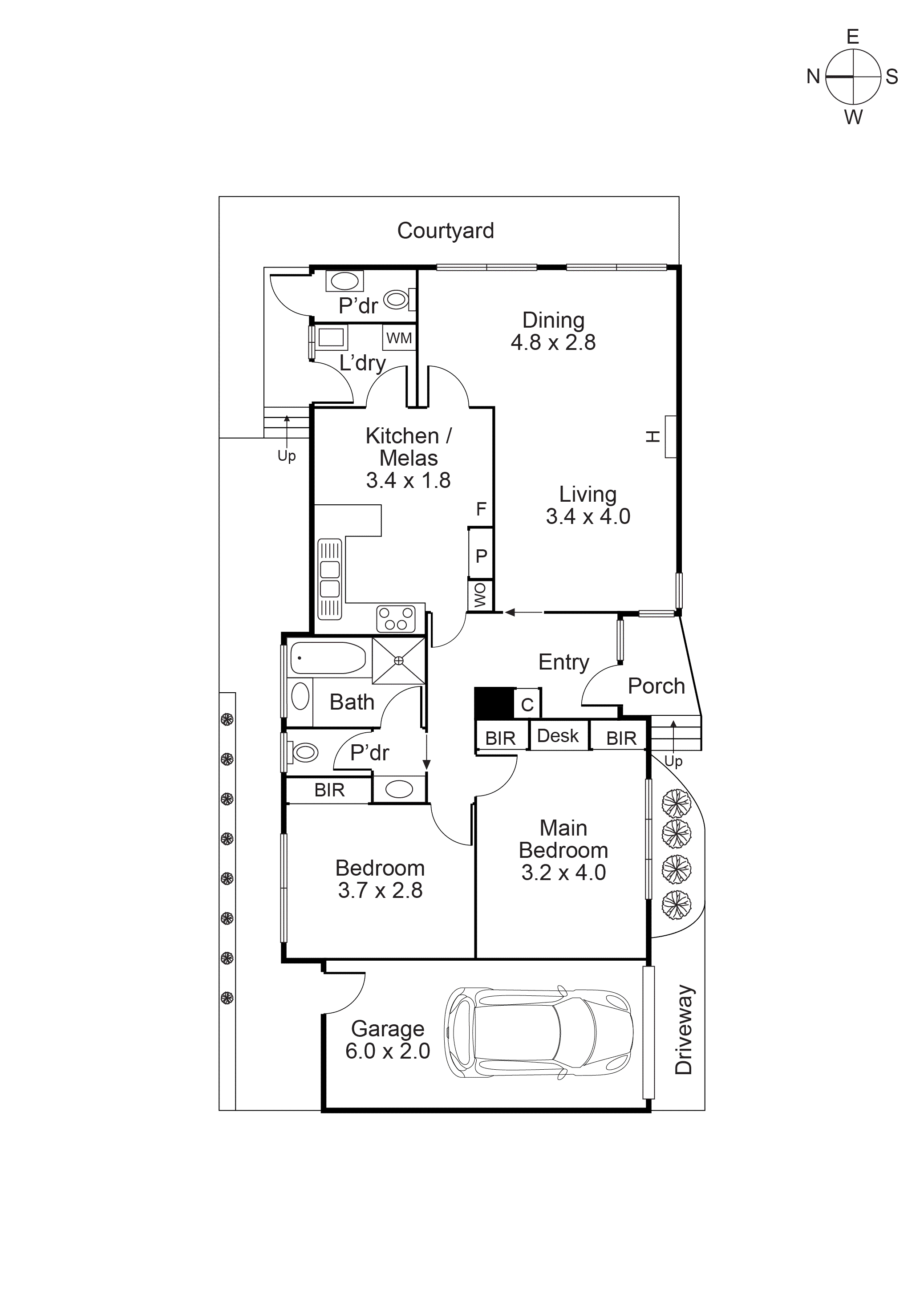 3/15-17 Hartley Avenue, Caulfield VIC 3162 - Floorplan