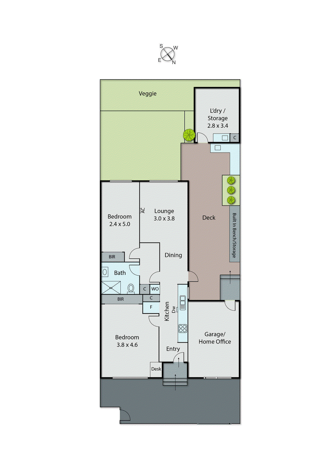 3/15 Bear Street, Mordialloc VIC 3195 - Floorplan