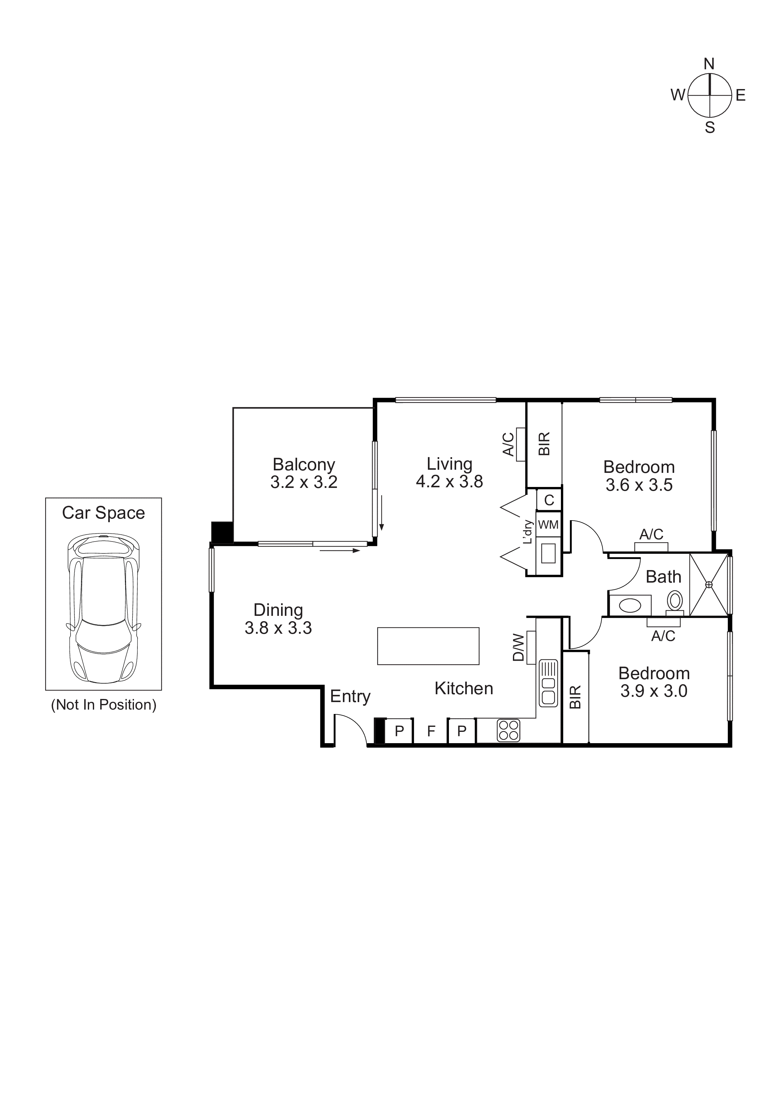 3/15 Central Avenue, Moorabbin VIC 3189 - Floorplan