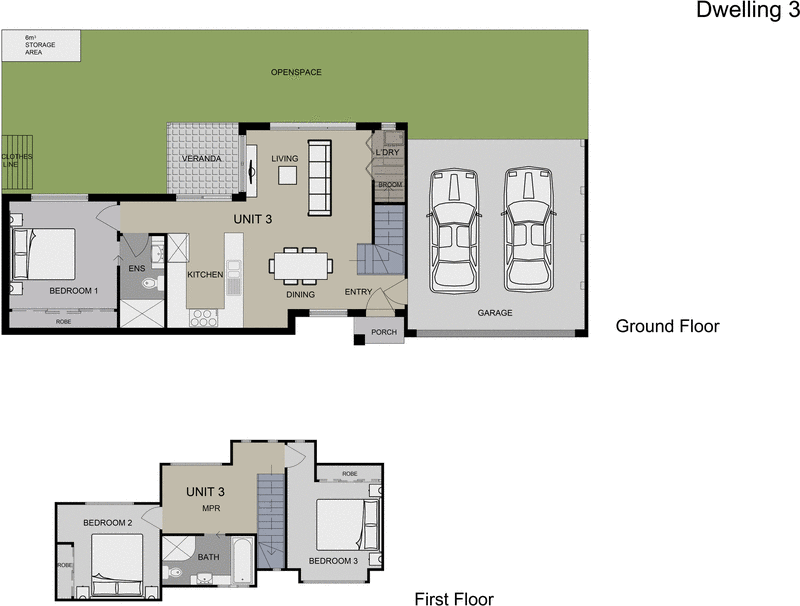 3/15 Claudel Street, Oakleigh East VIC 3166 - Floorplan