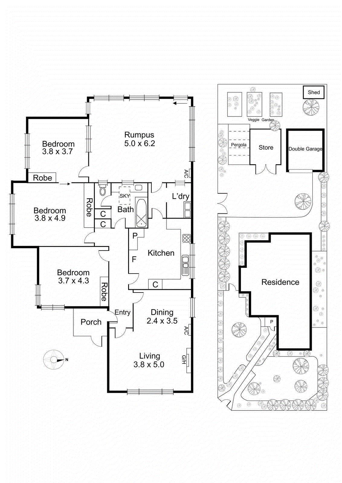 315 East Boundary Road, Bentleigh East VIC 3165 - Floorplan
