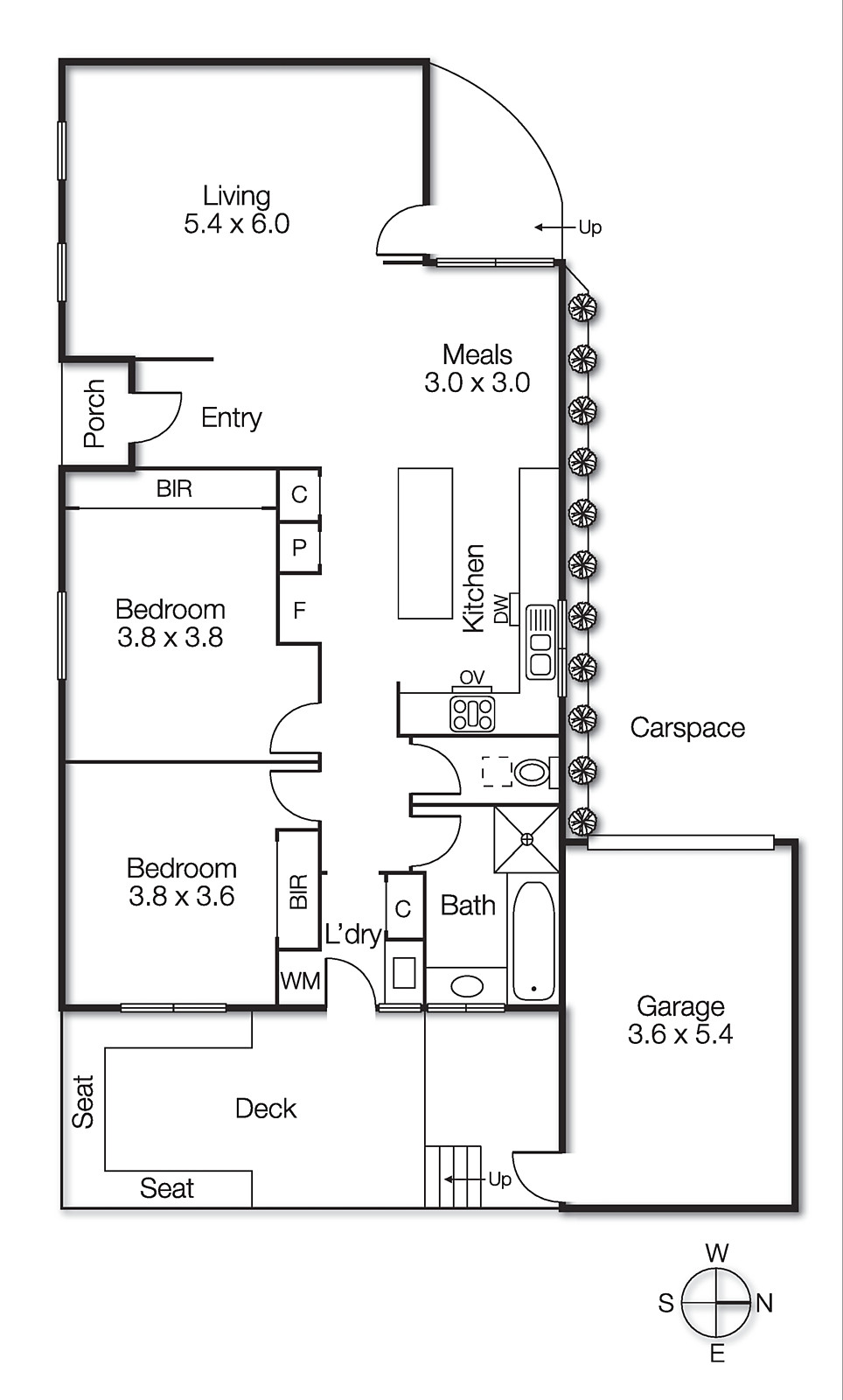 3/15 Red Bluff Street, Black Rock VIC 3193 - Floorplan