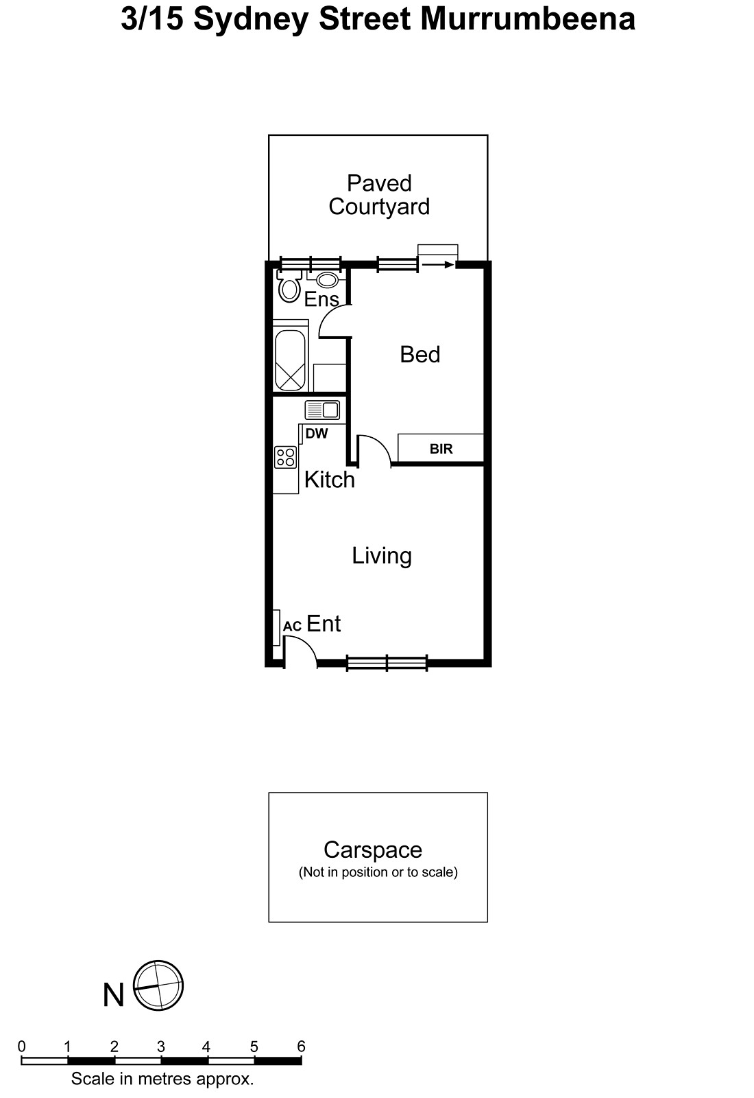 3/15 Sydney Street, Murrumbeena VIC 3163 - Floorplan