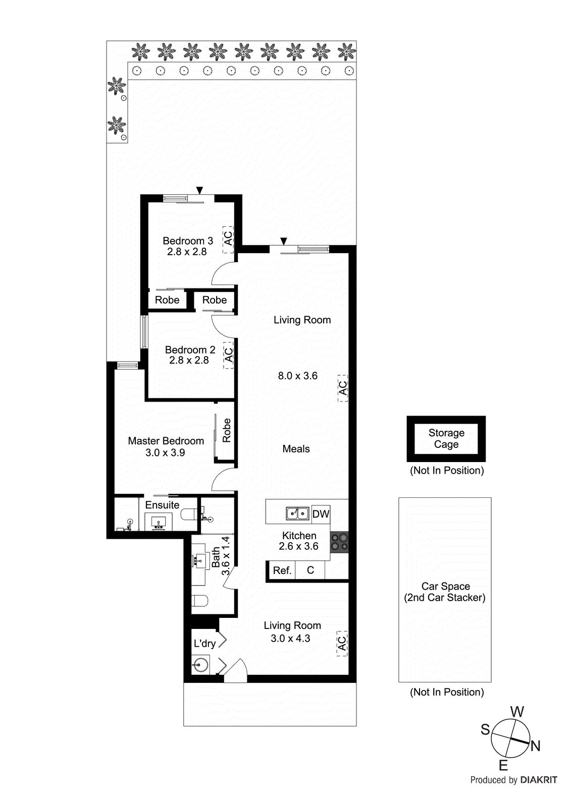 3/151-153 Huntingdale Road, Ashwood VIC 3147 - Floorplan