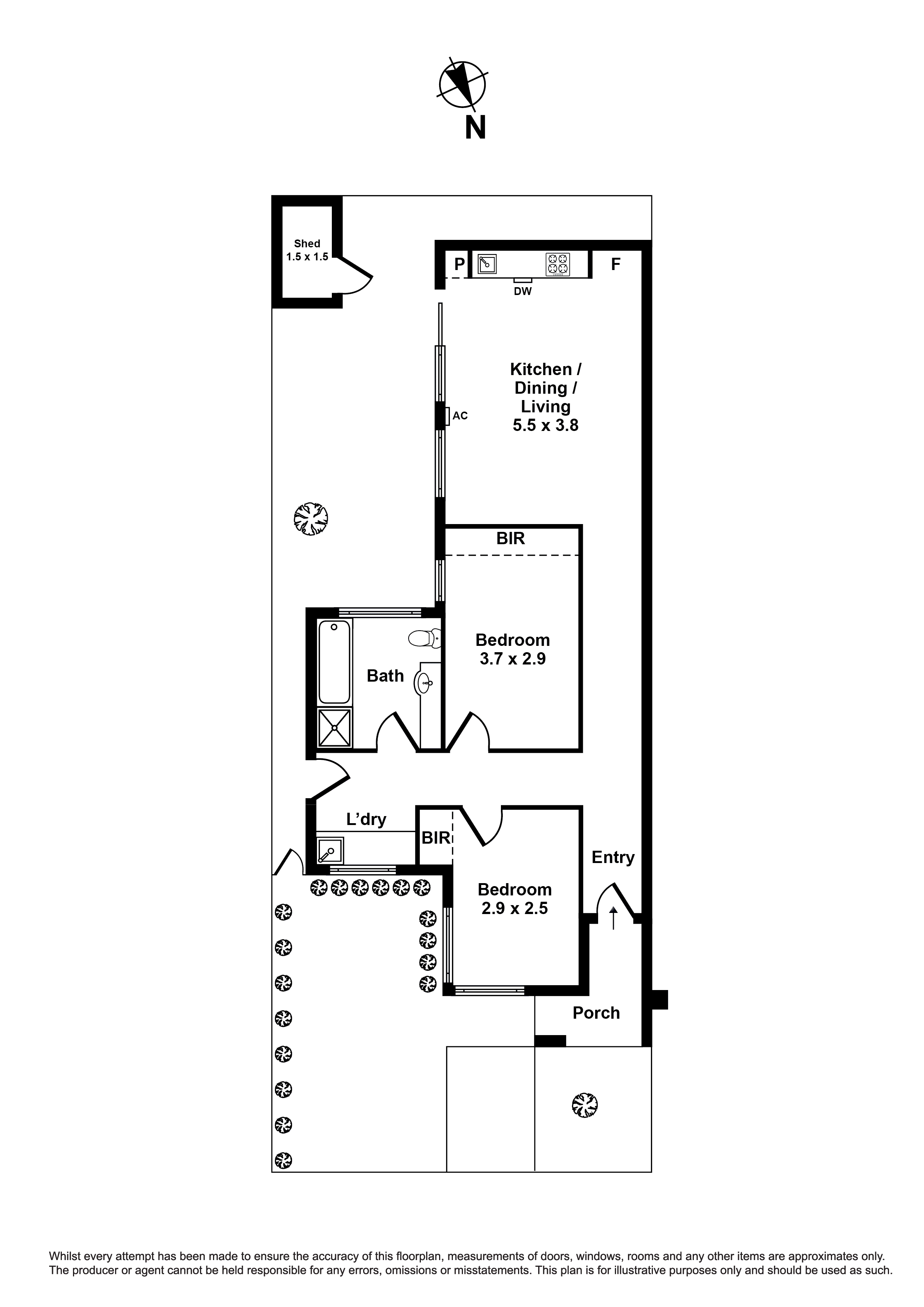 3/15B Richelieu Street, West Footscray VIC 3012 - Floorplan