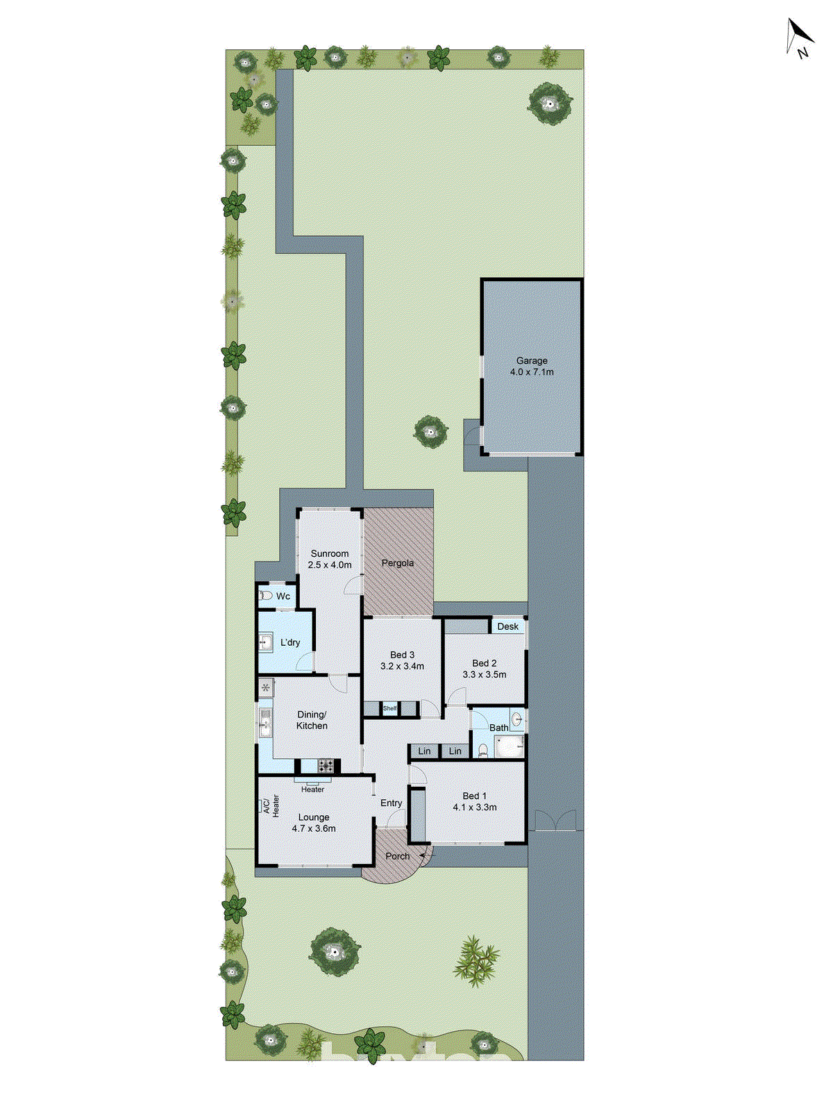 316 Autumn Street, Herne Hill VIC 3218 - Floorplan