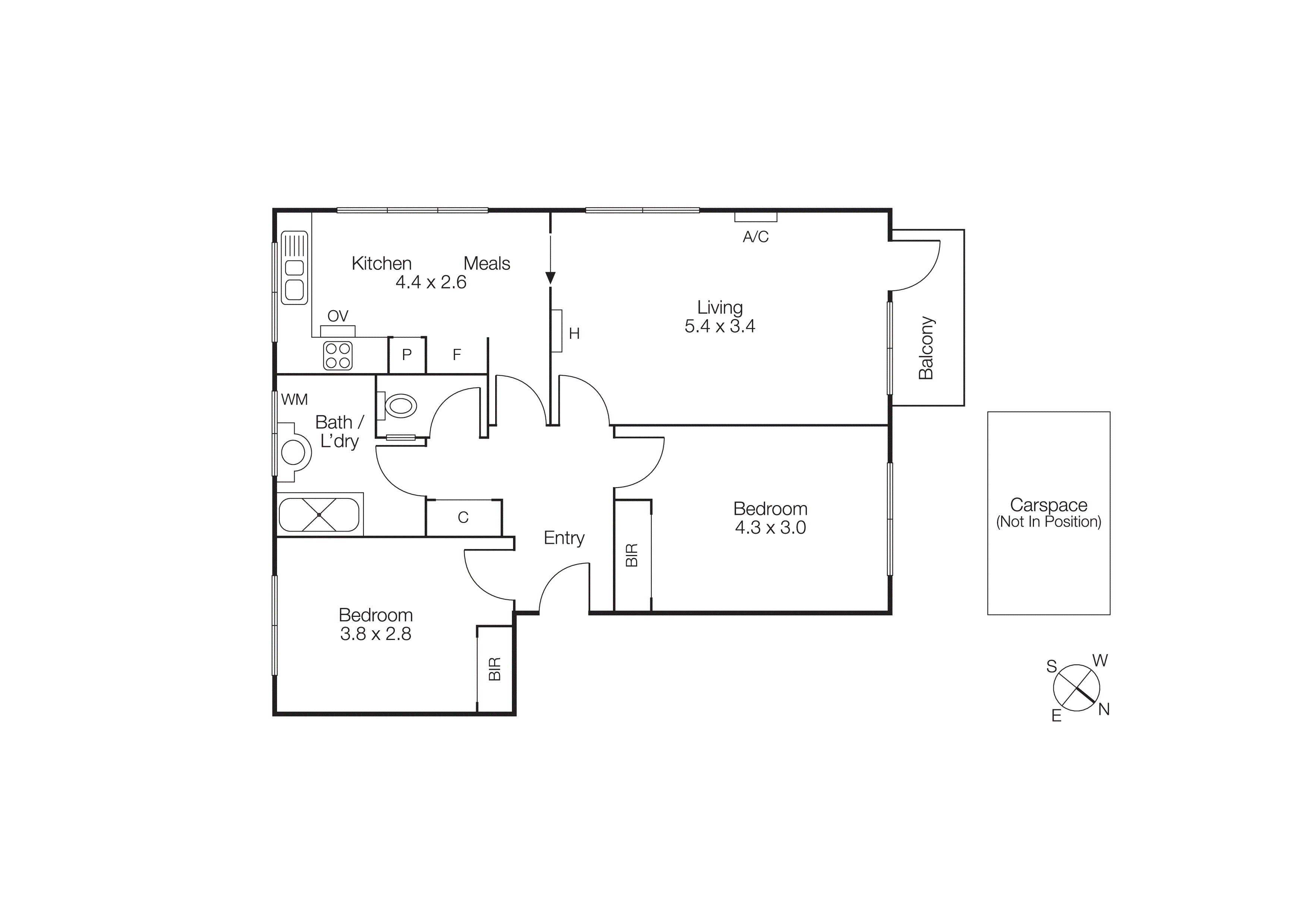 3/16 Chapel Street, St Kilda VIC 3182 - Floorplan