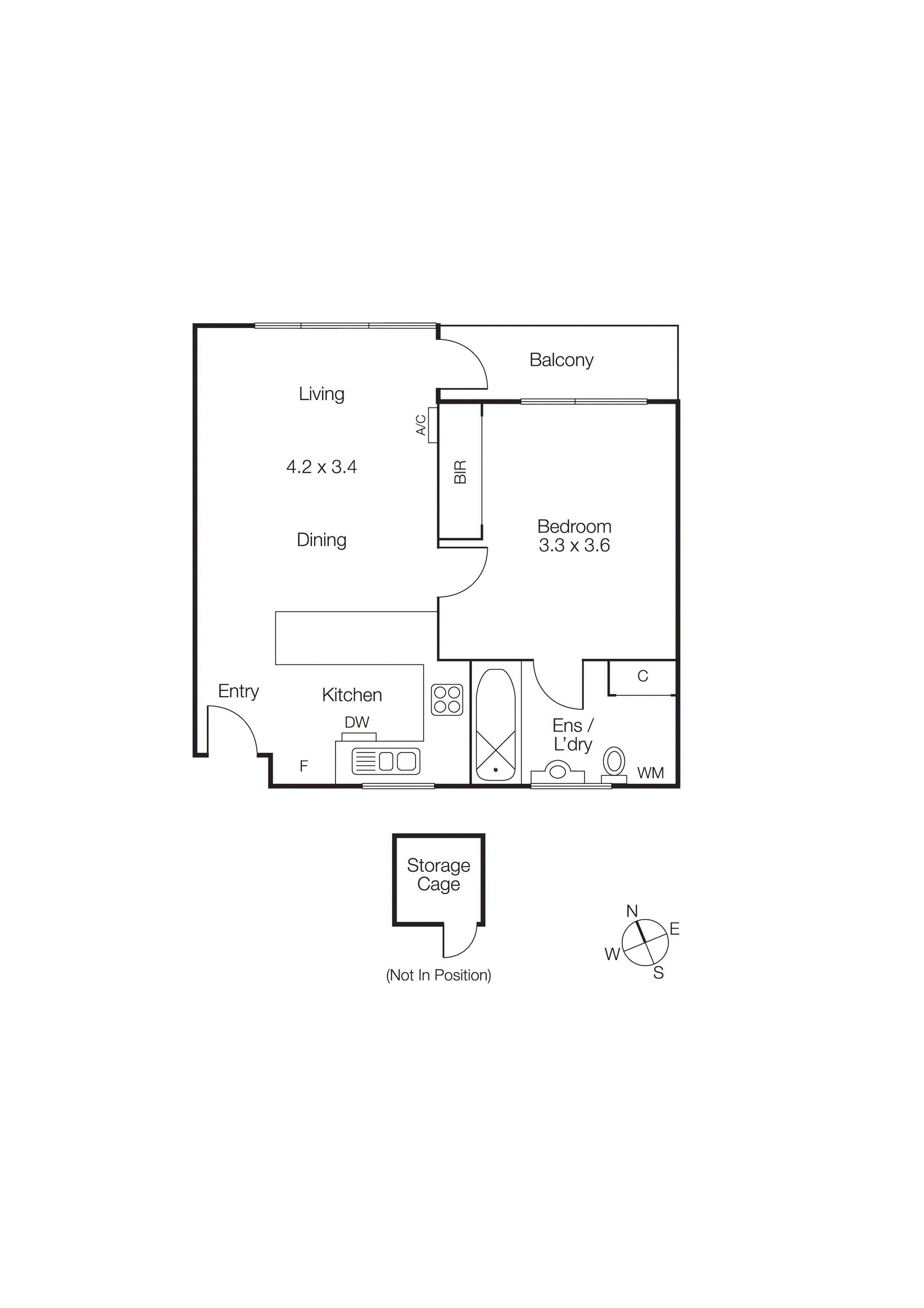 3/16 Darling Street, South Yarra VIC 3141 - Floorplan