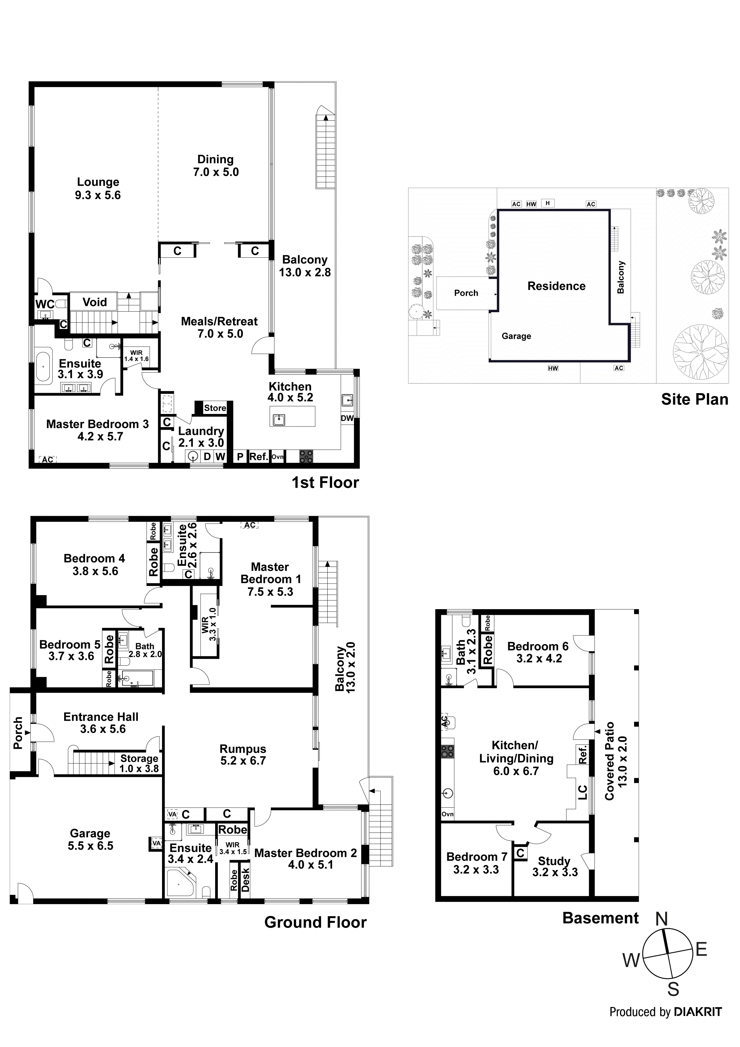 316 Gallaghers Road, Glen Waverley VIC 3150 - Floorplan