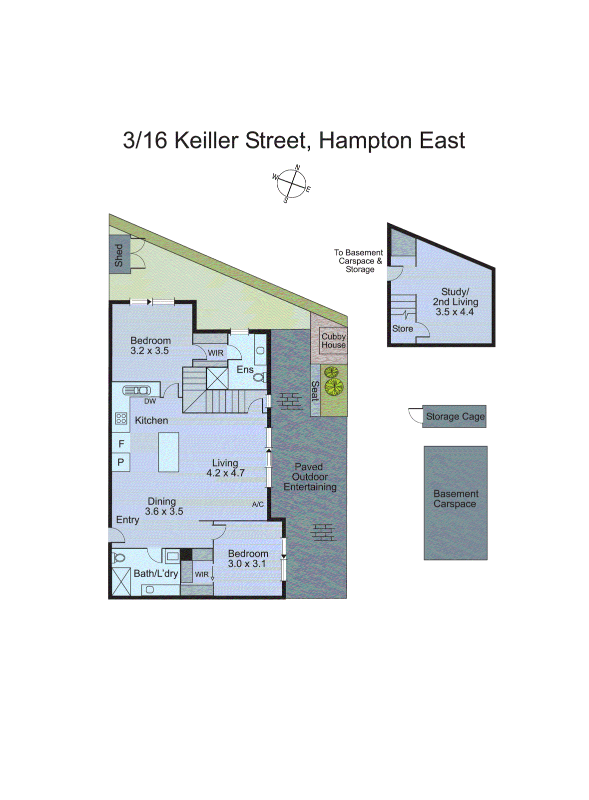 3/16 Keiller Street, Hampton East VIC 3188 - Floorplan
