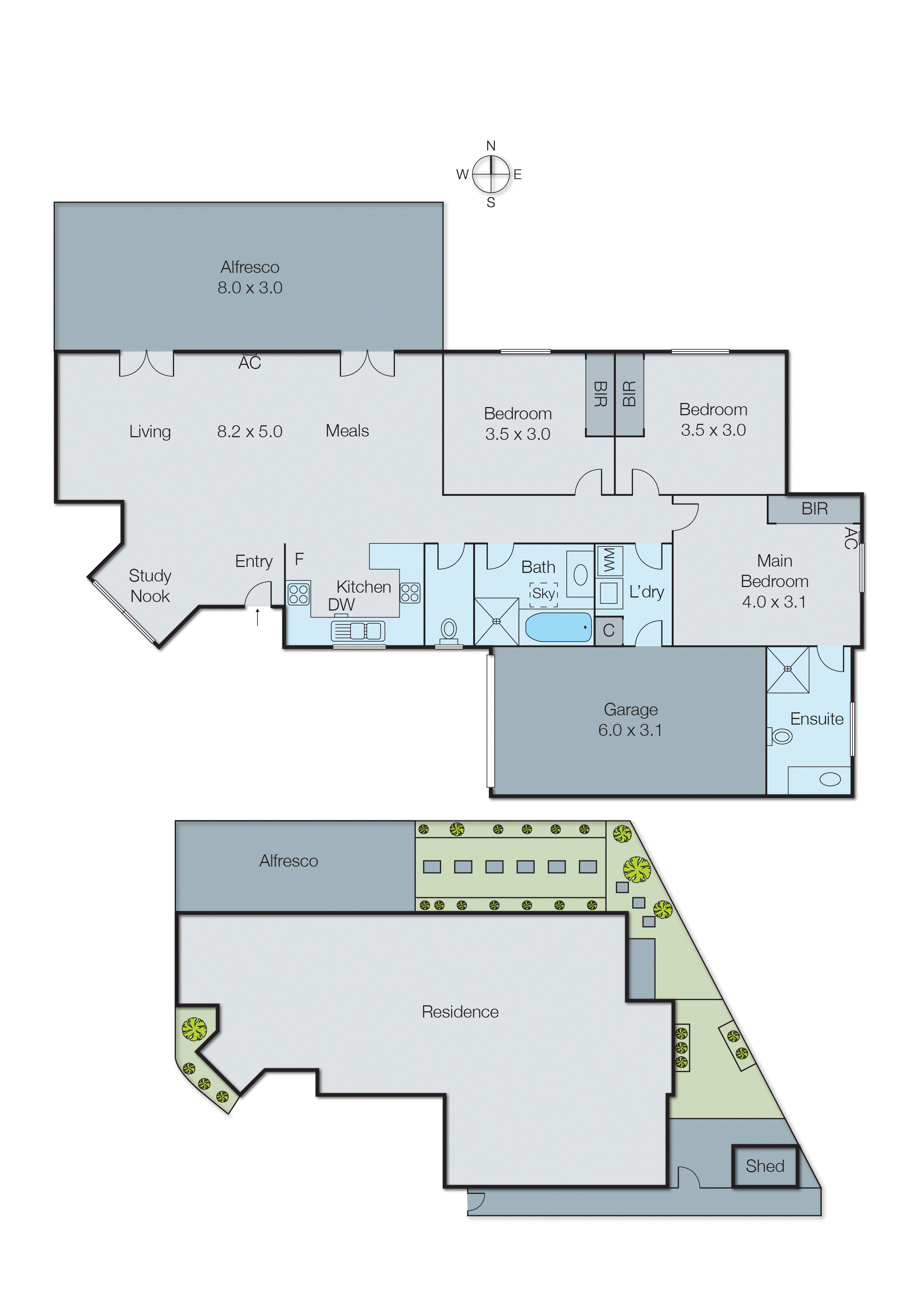 3/16 View Street, Highett VIC 3190 - Floorplan