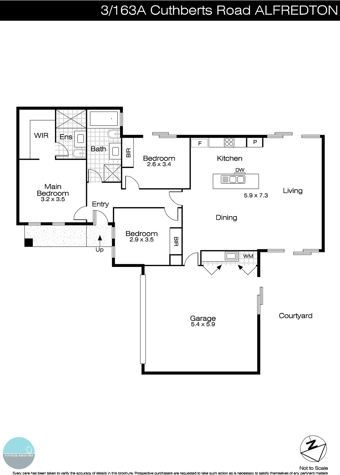 3/163a Cuthberts Road, Alfredton VIC 3350 - Floorplan
