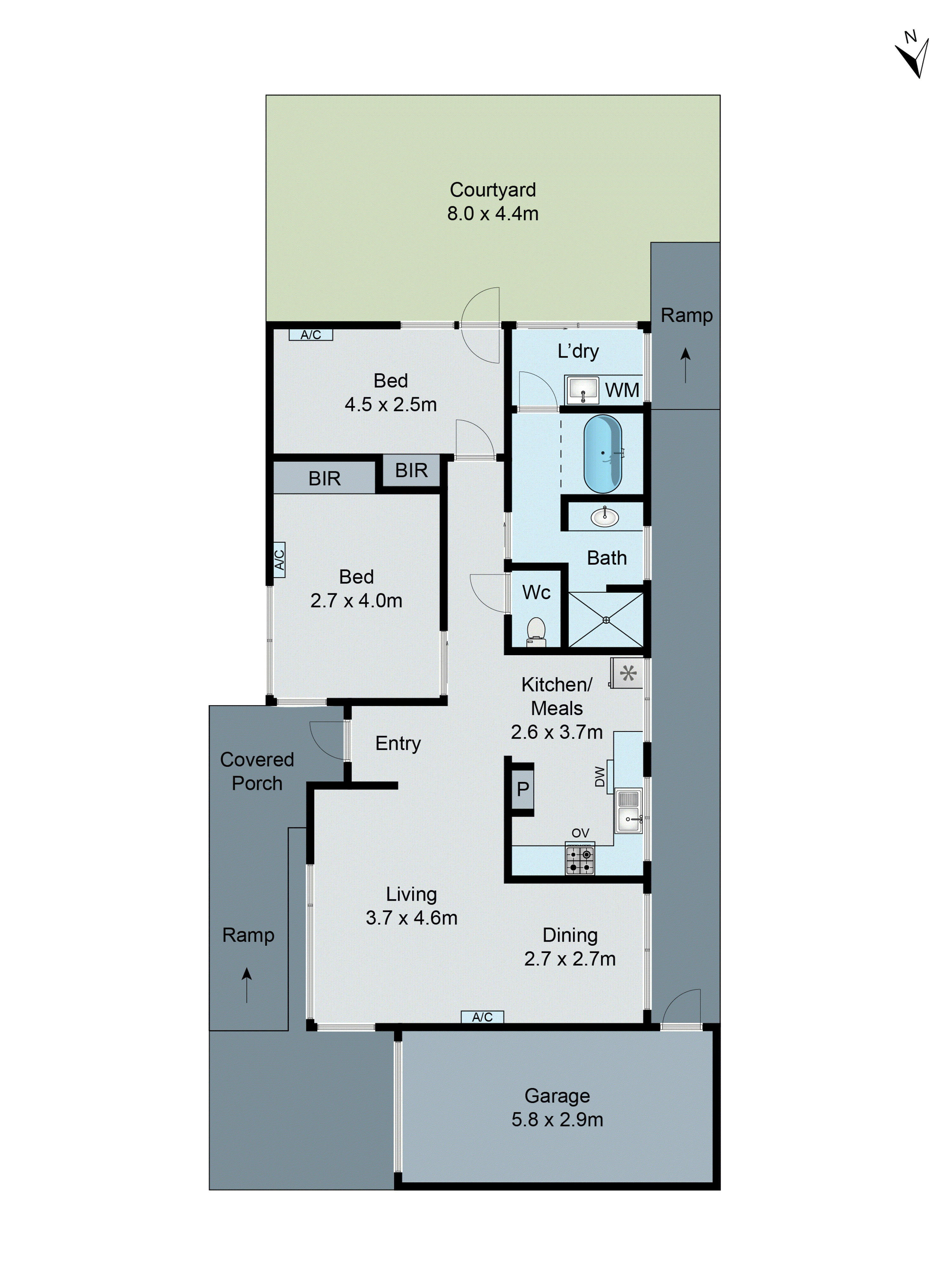 3/165 Murrumbeena Road, Murrumbeena VIC 3163 - Floorplan