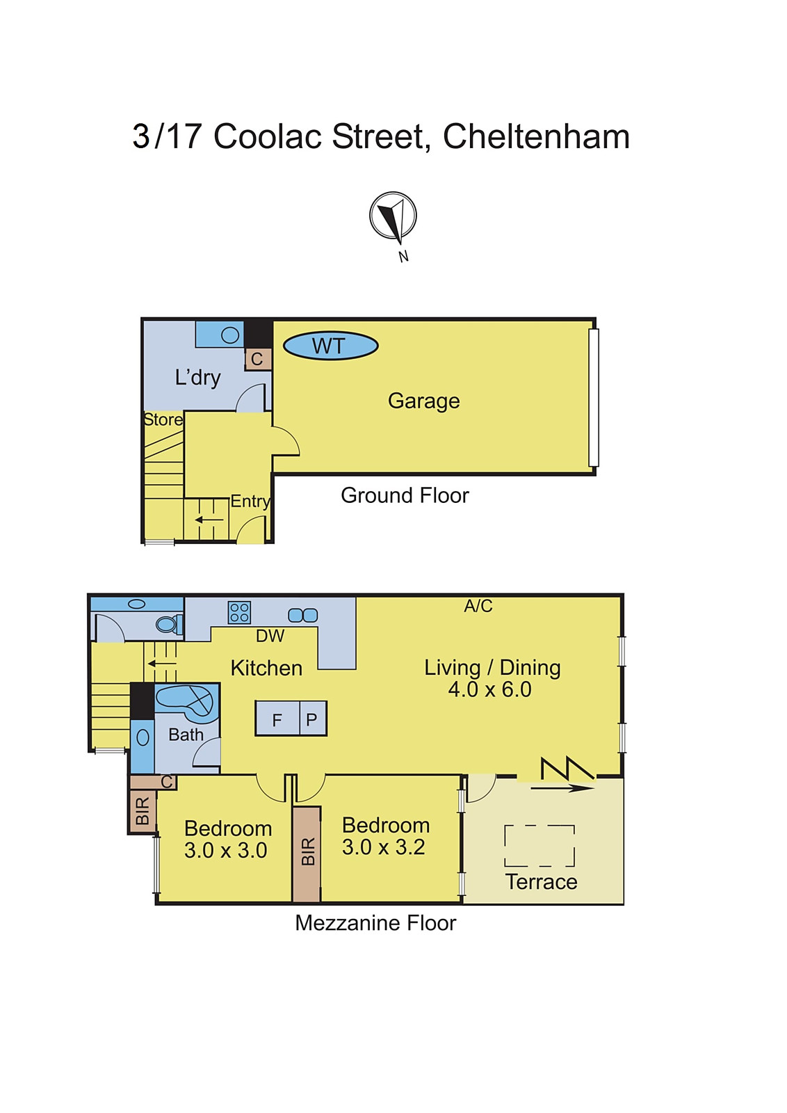 3/17 Coolac Street, Cheltenham VIC 3192 - Floorplan