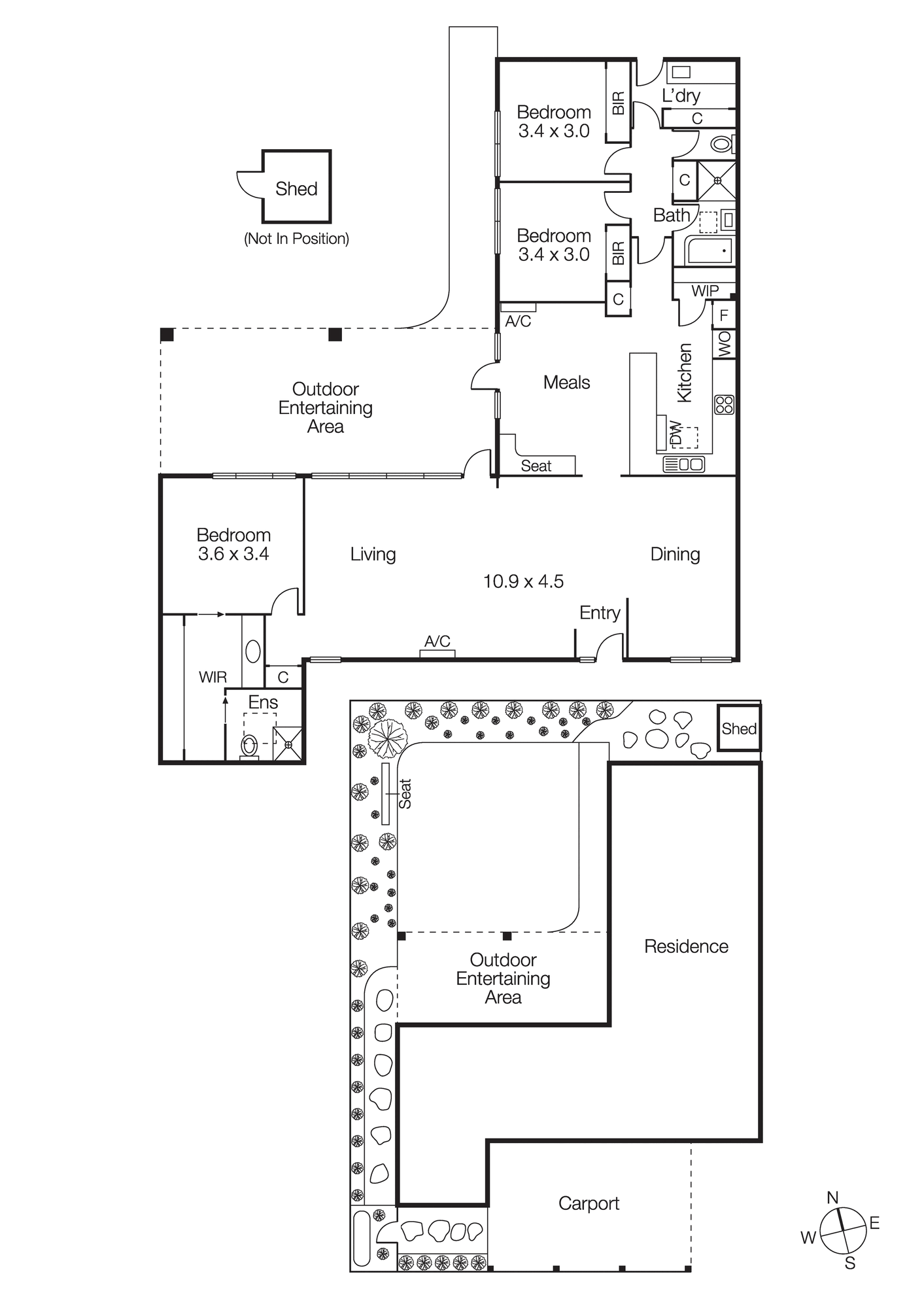 3/17 Manor Street, Brighton VIC 3186 - Floorplan