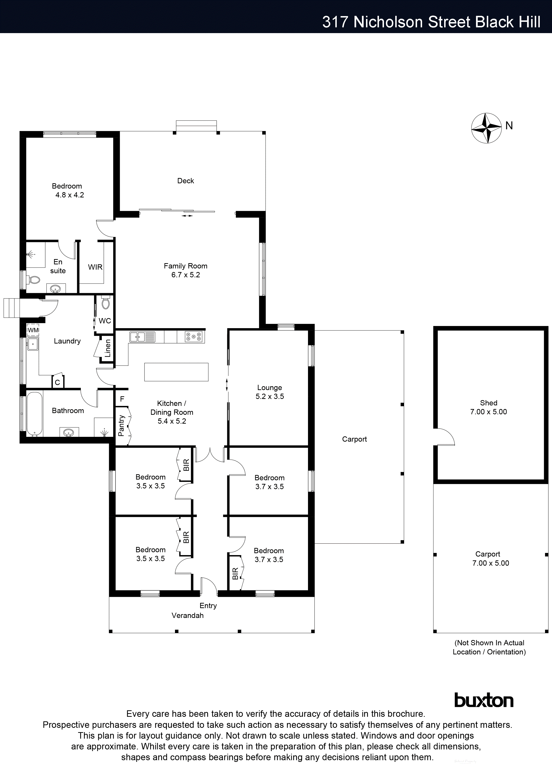 317 Nicholson Street, Black Hill VIC 3350 - Floorplan