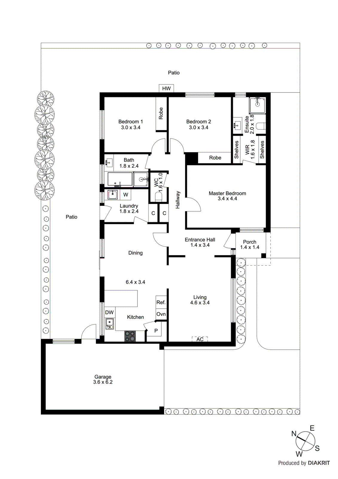 3/17 Swan Walk, Chelsea VIC 3196 - Floorplan