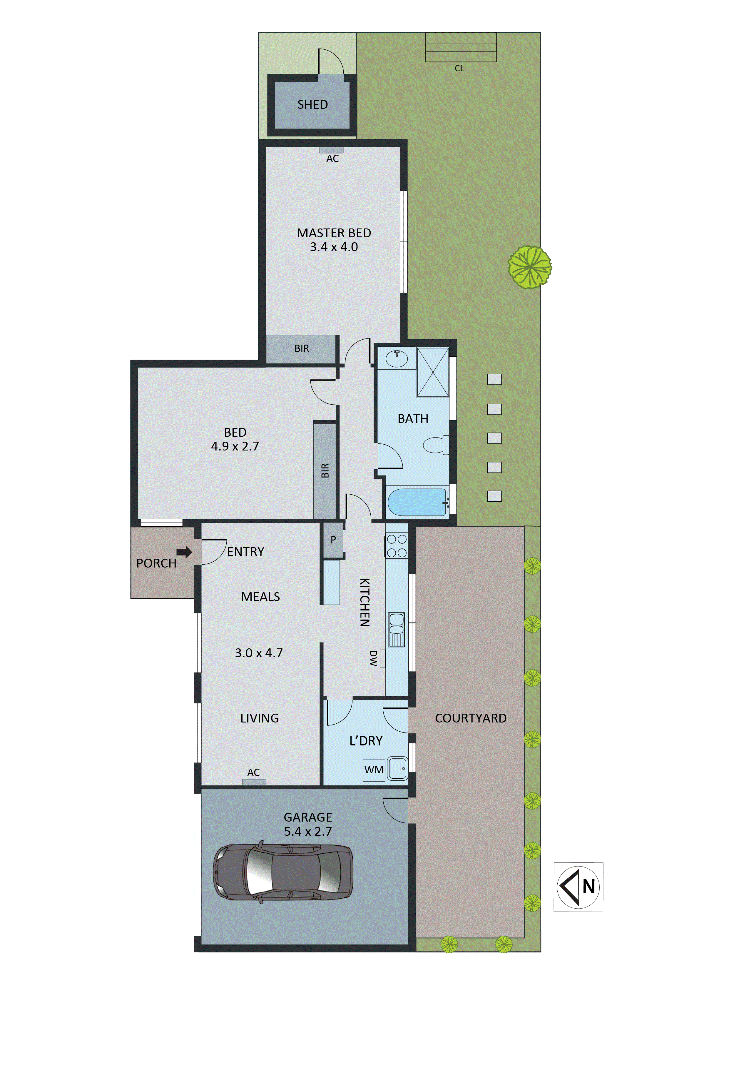 3/178 Warrigal Road, Mentone VIC 3194 - Floorplan