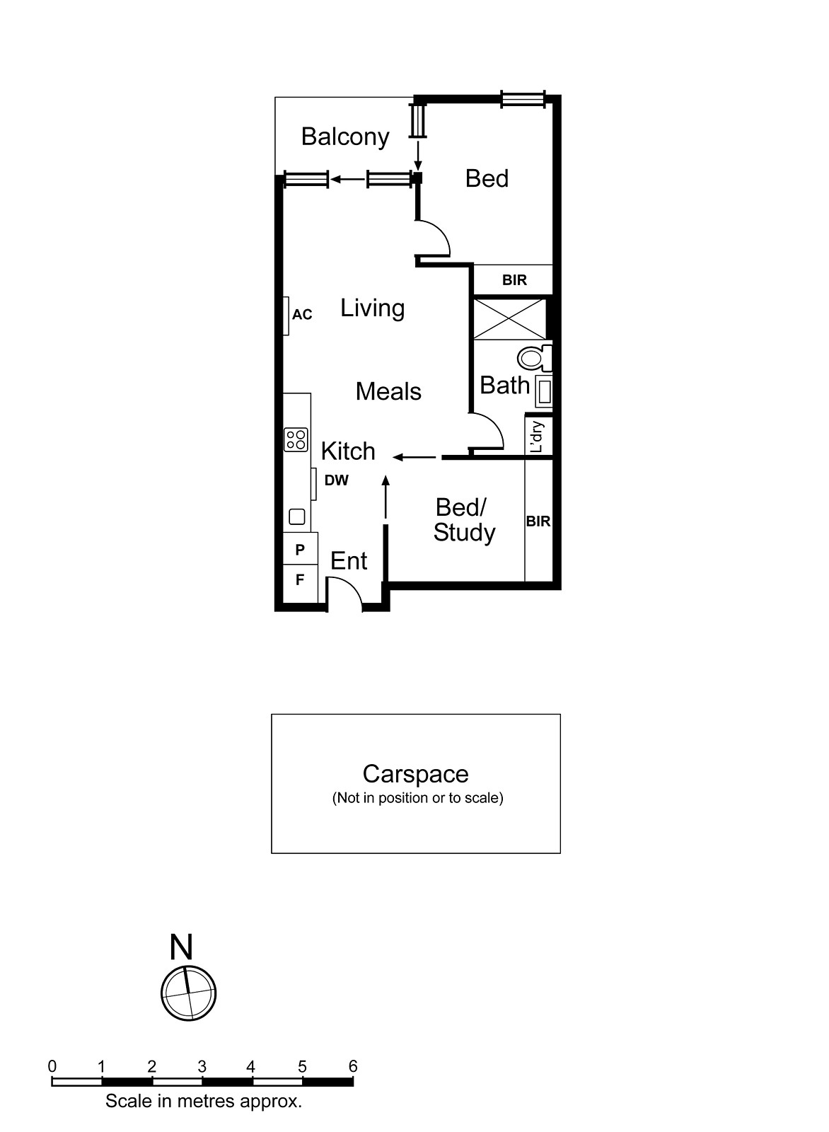 317/99 Dow Street, Port Melbourne VIC 3207 - Floorplan