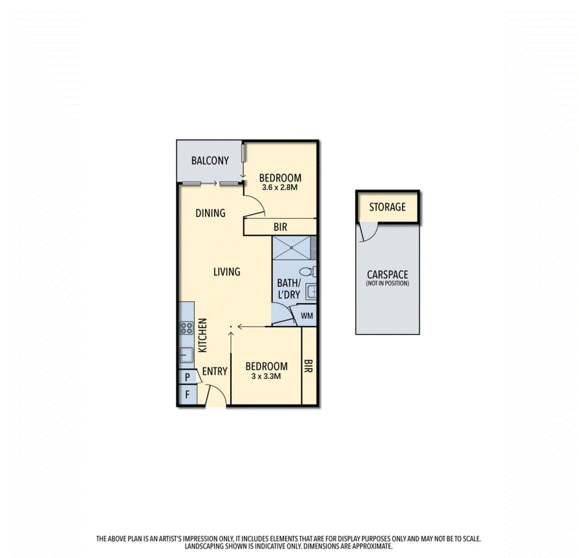 317/99 Dow Street, Port Melbourne VIC 3207 - Floorplan