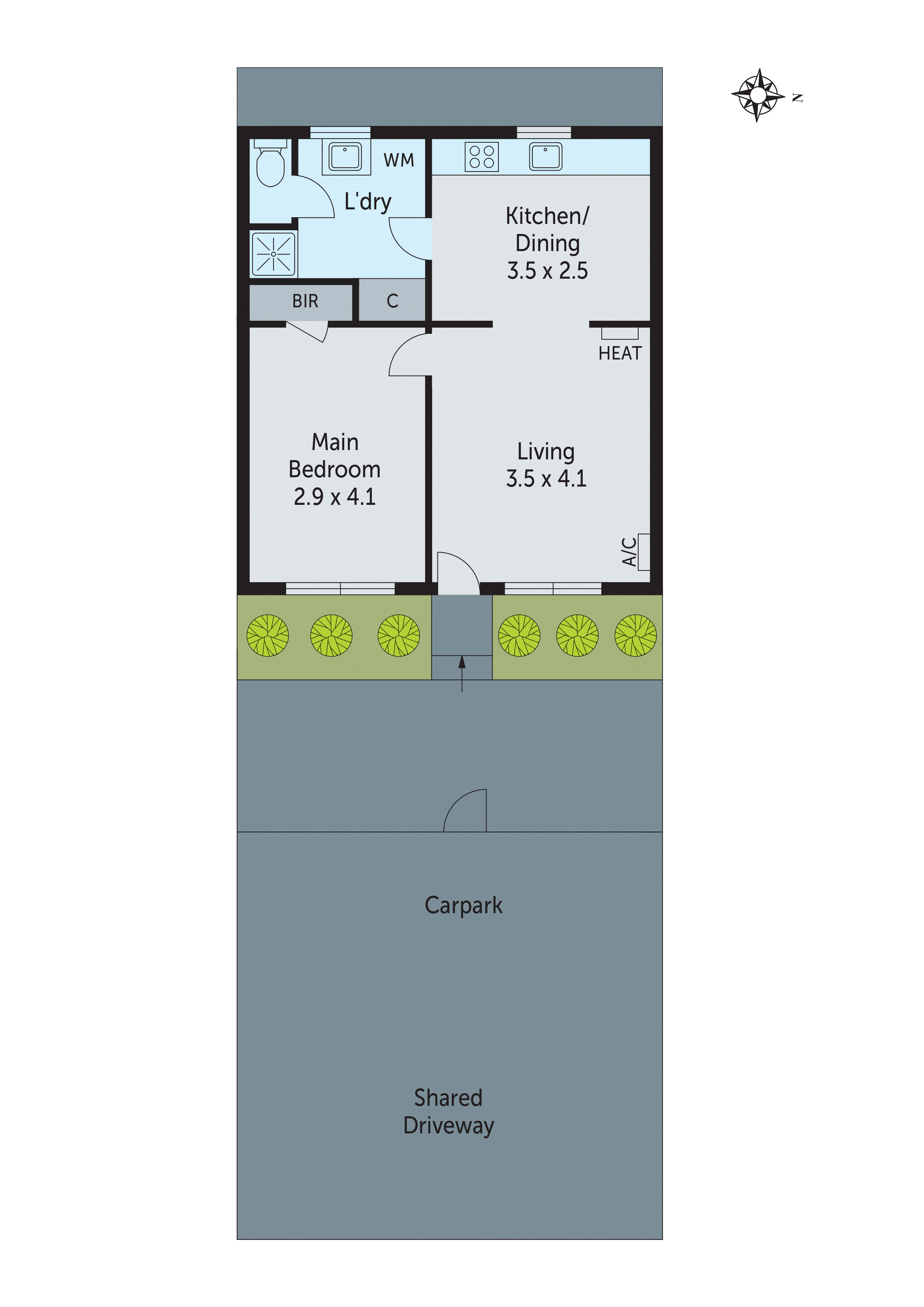 3/18 Bakewell Street, Herne Hill VIC 3218 - Floorplan