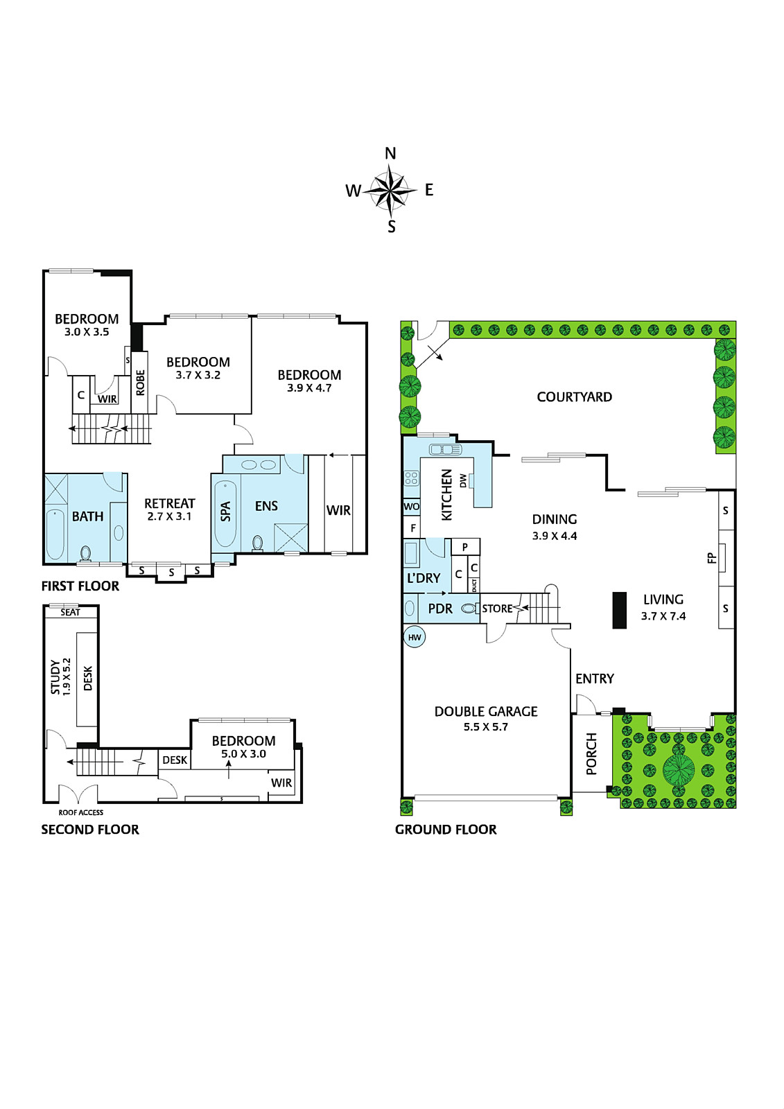 3/18 Burwood Road, Hawthorn
- Floorplan 1