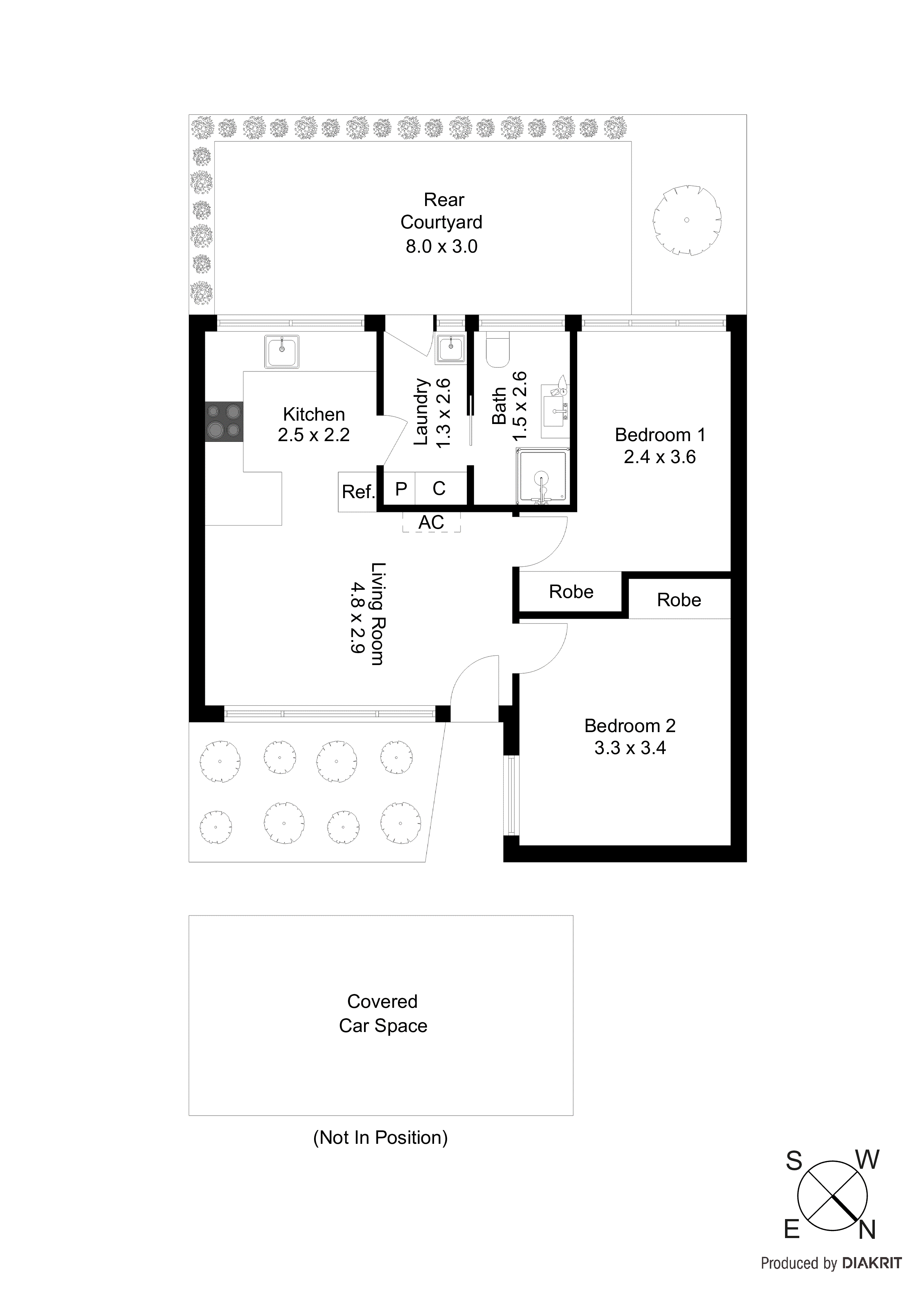 3/18 Carder Avenue, Seaford VIC 3198 - Floorplan