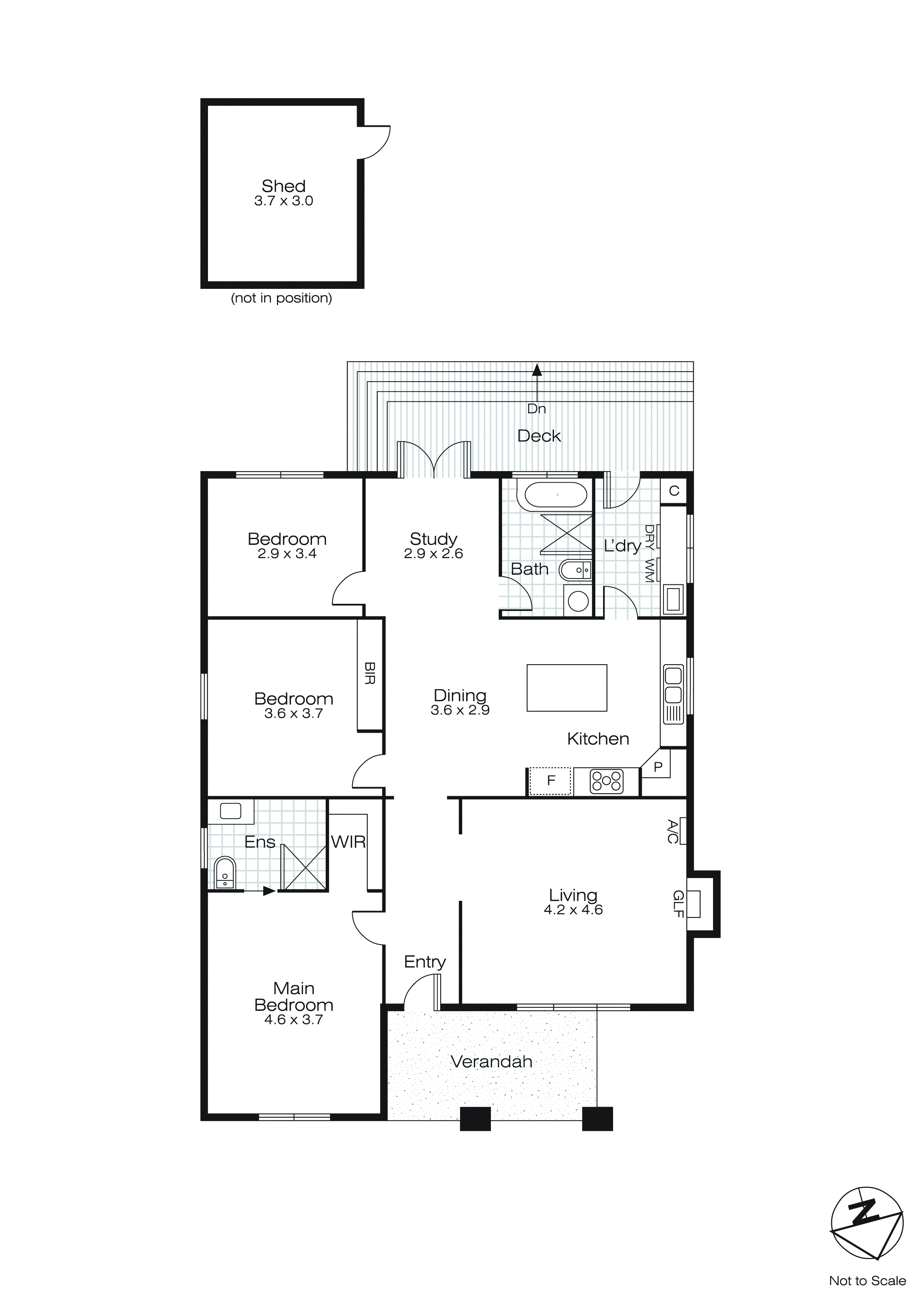 318 Eureka Street, Ballarat East VIC 3350 - Floorplan