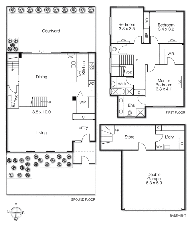 3/18 Glenmore Crescent, Black Rock VIC 3193 - Floorplan