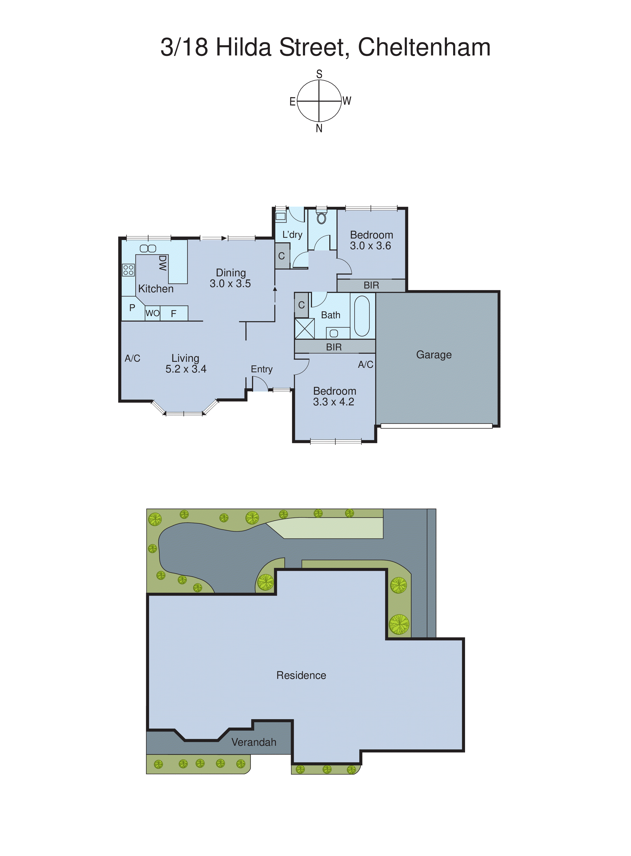 3/18 Hilda Street, Cheltenham VIC 3192 - Floorplan