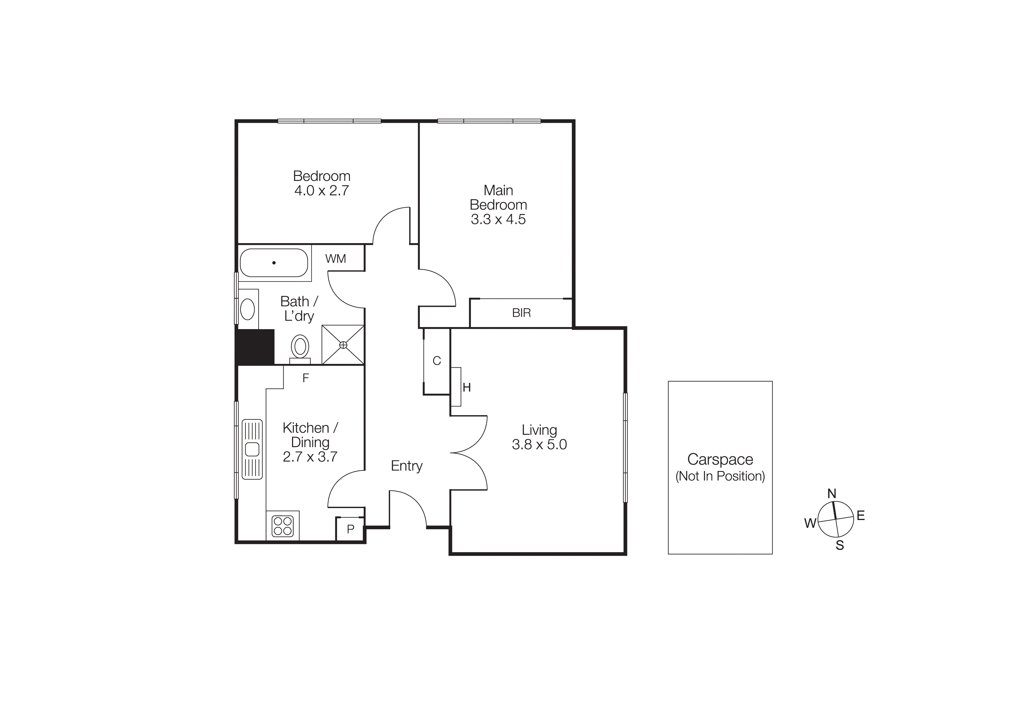 3/18 King Street, Elsternwick VIC 3185 - Floorplan