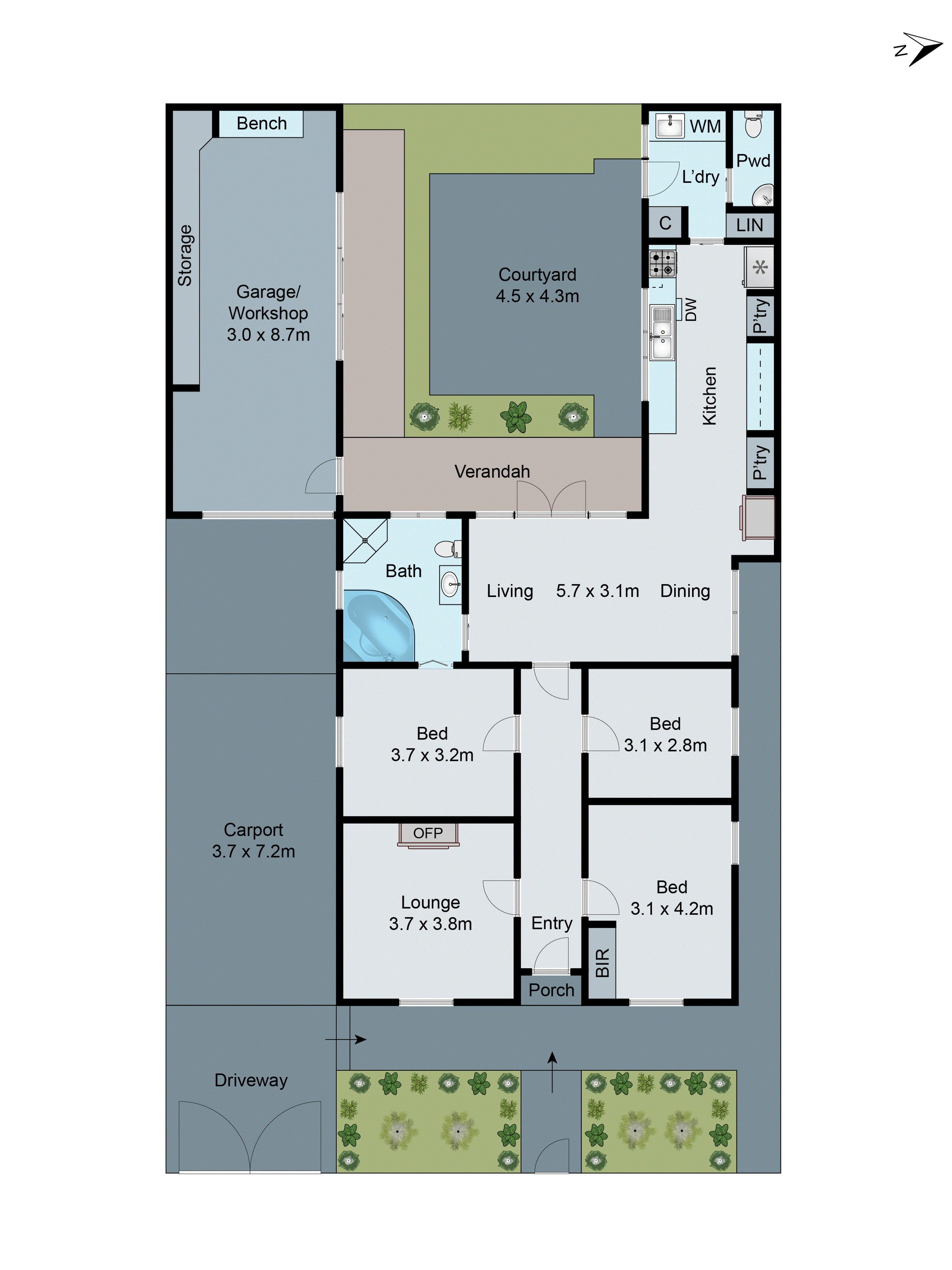 318 Latrobe Terrace, Newtown VIC 3220 - Floorplan