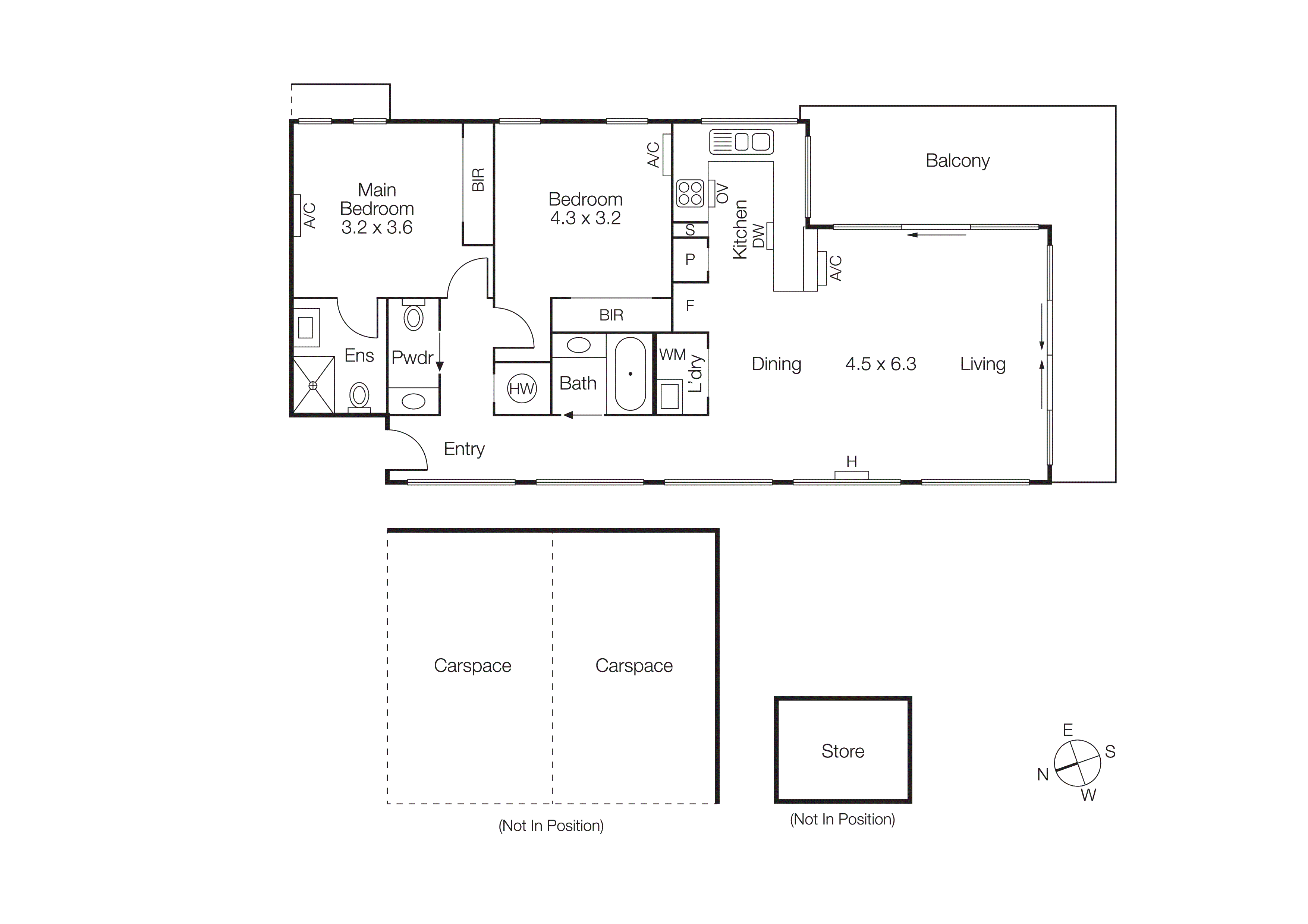 3/182 Bay Street, Brighton VIC 3186 - Floorplan