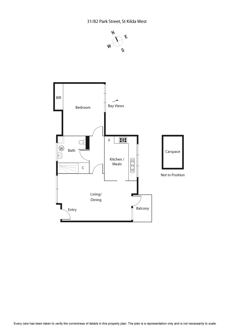 31/82 Park Street, ST KILDA WEST VIC 3182 - Floorplan