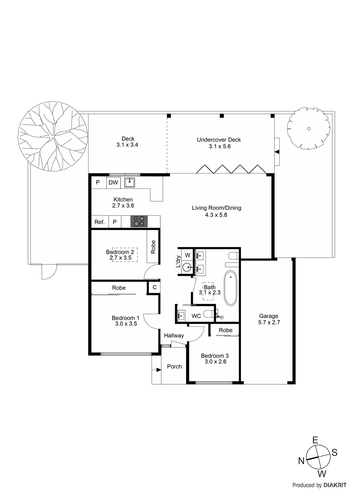3/184 Bay Road, Sandringham VIC 3191 - Floorplan