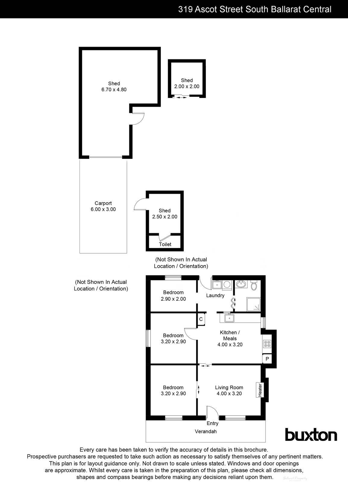 319 Ascot Street South, Ballarat Central VIC 3350 - Floorplan