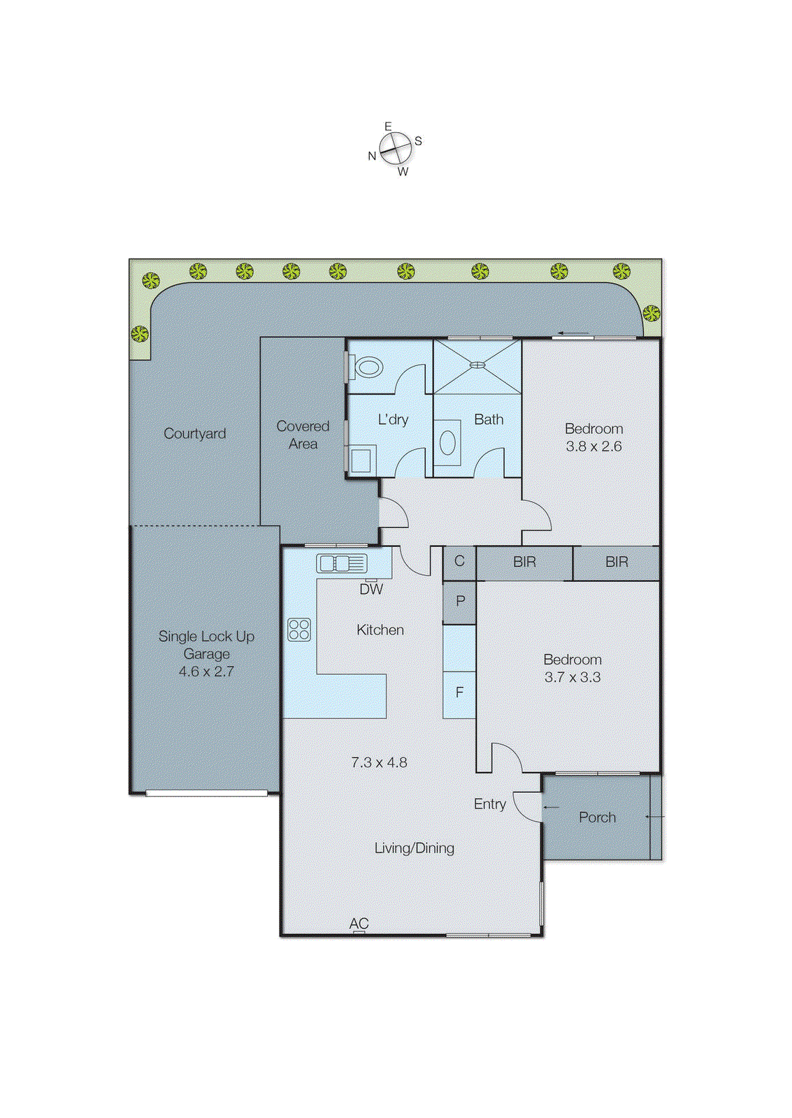 3/19 Barilla Road, Moorabbin VIC 3189 - Floorplan