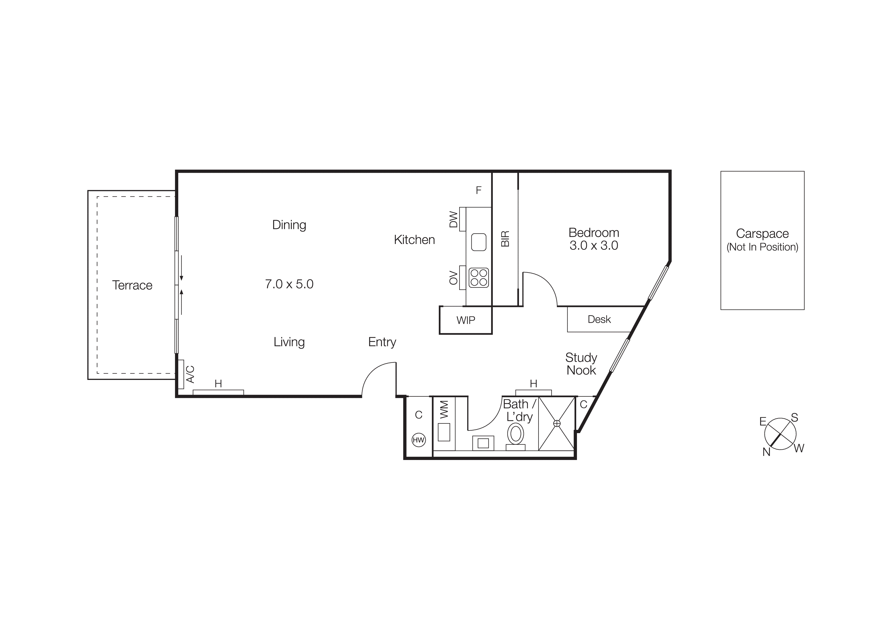 3/19 Boundary Street, Port Melbourne VIC 3207 - Floorplan