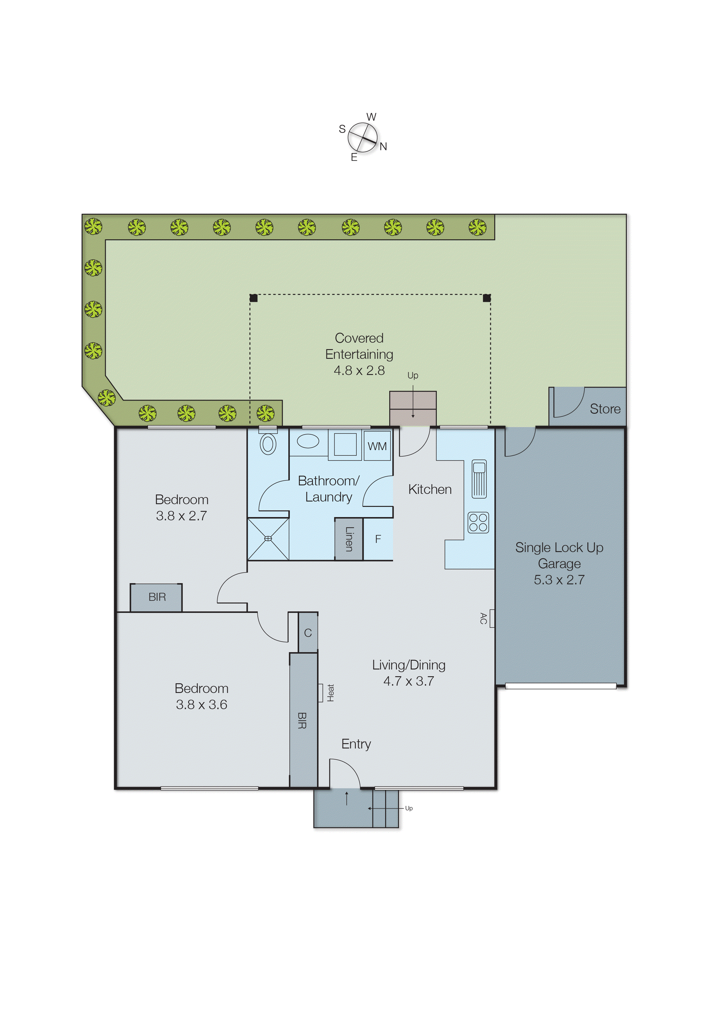 3/19 Gipps Avenue, Mordialloc VIC 3195 - Floorplan
