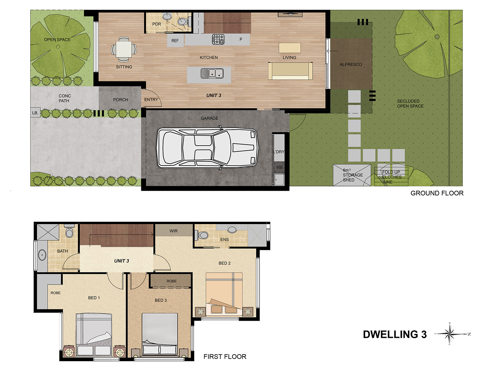 3/19 Panorama Street, Clayton VIC 3168 - Floorplan