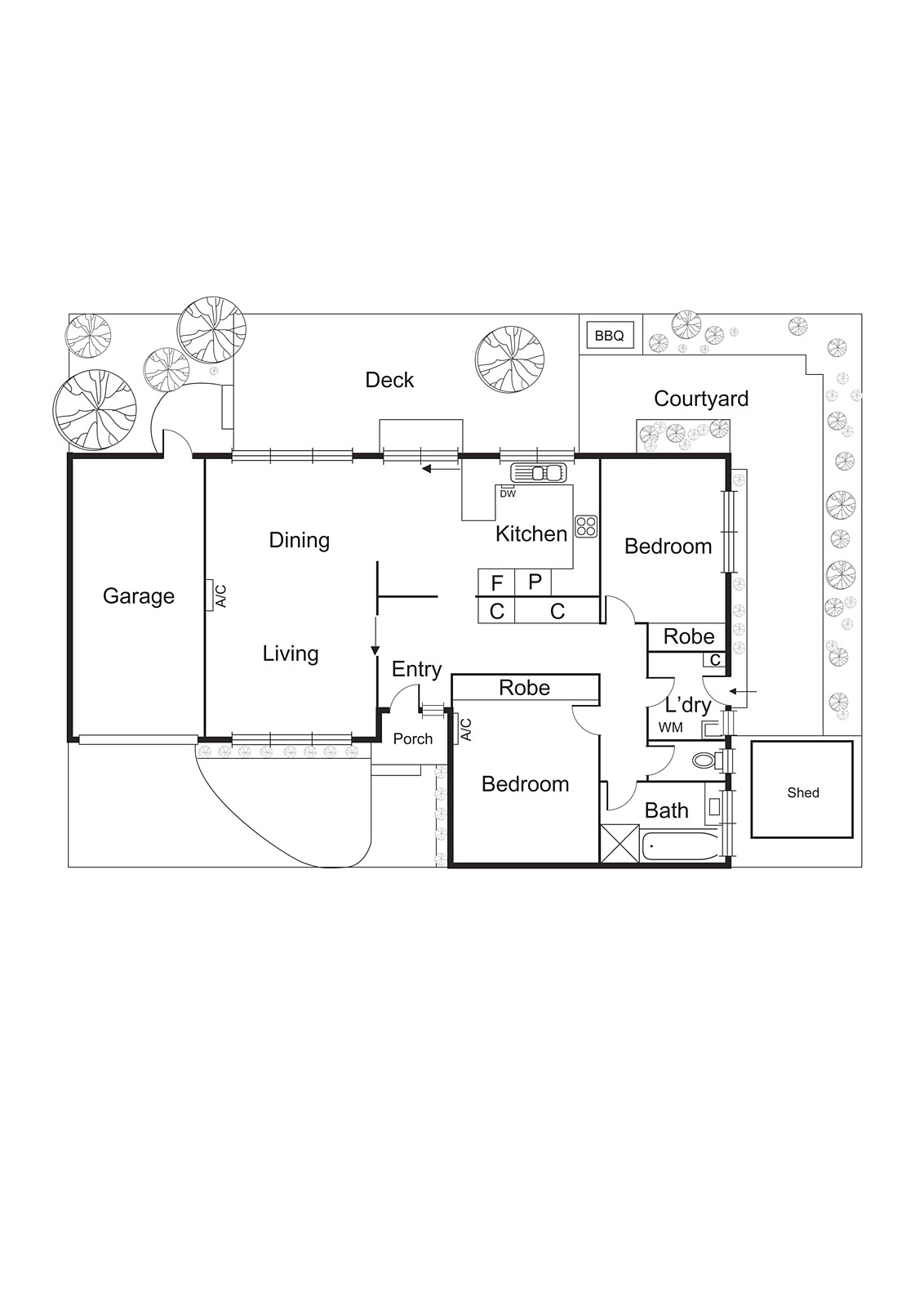 3/19 Second Street, Black Rock VIC 3193 - Floorplan