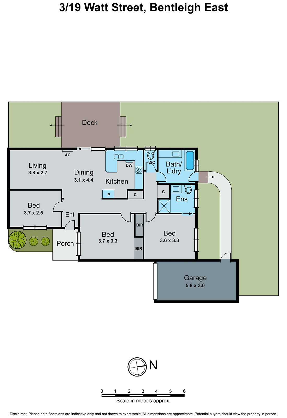 3/19 Watt Street, Bentleigh East VIC 3165 - Floorplan