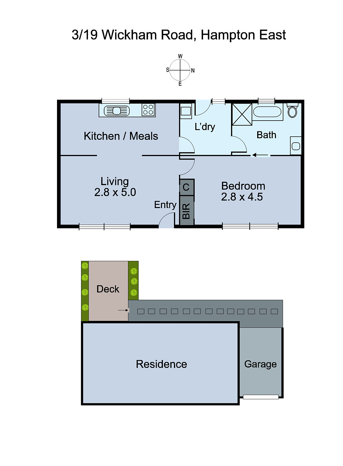 3/19 Wickham  Road, Hampton East VIC 3188 - Floorplan