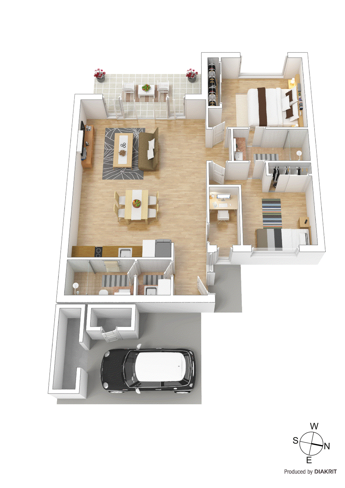 3/19 Wordsworth Avenue, Clayton South VIC 3169 - Floorplan