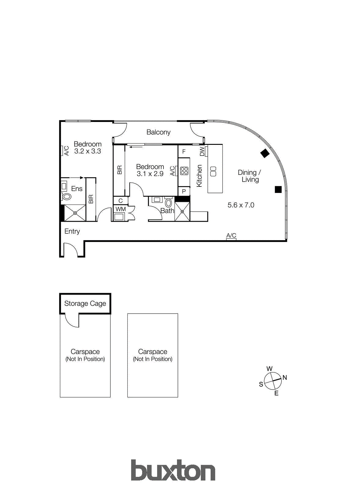 319/138 Glen Eira Road, Elsternwick VIC 3185 - Floorplan