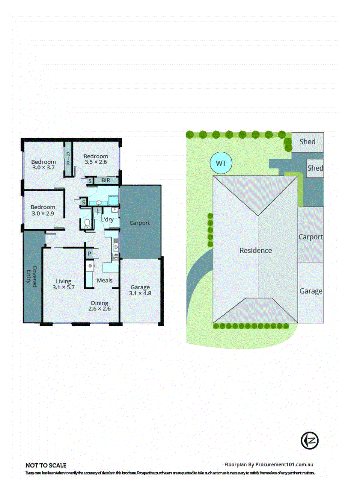 3/196 Corrigan Road, Noble Park VIC 3174 - Floorplan