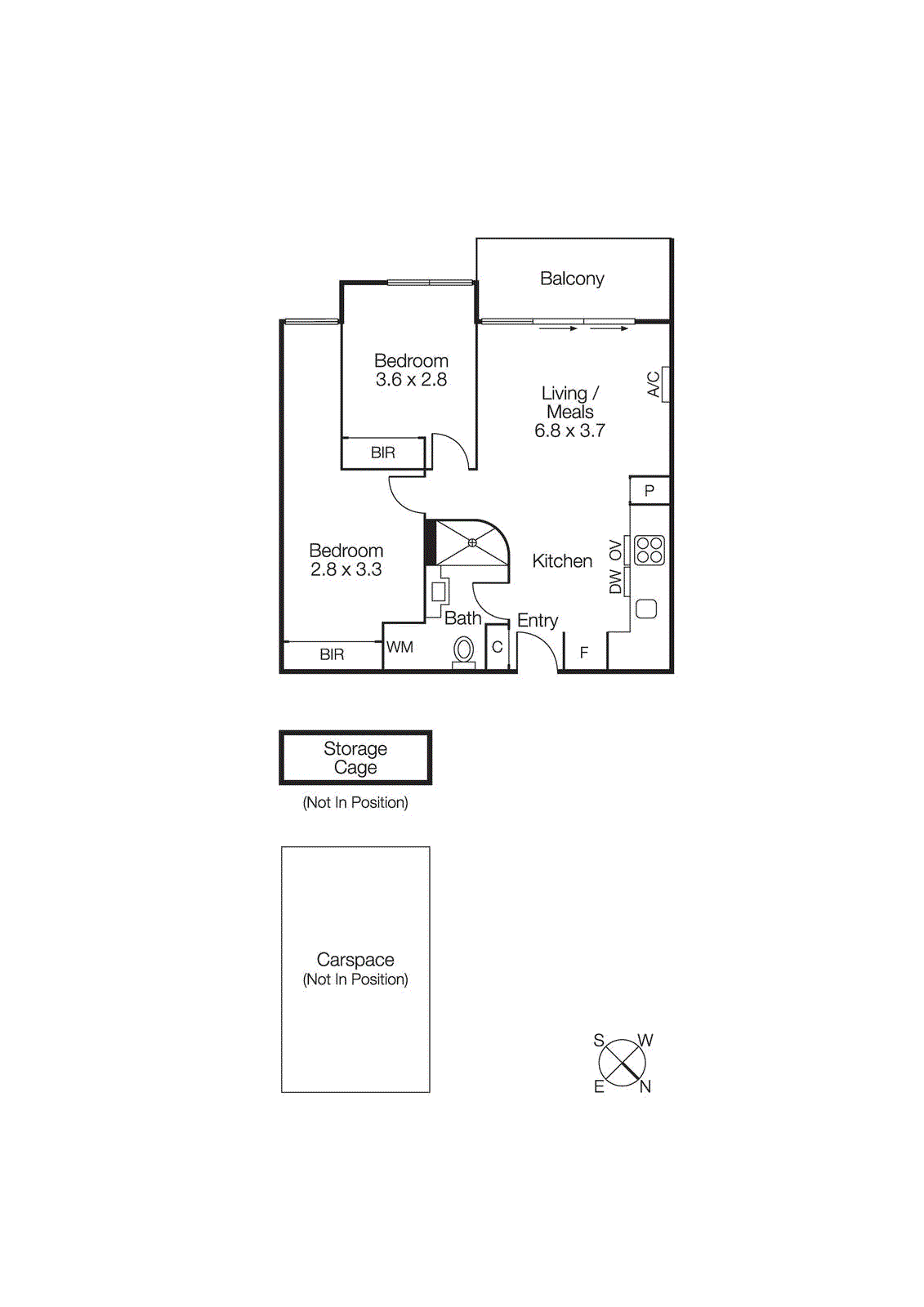 319/70 Nott Street, Port Melbourne VIC 3207 - Floorplan